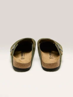 BIRKENSTOCK Boston Gemengd Leder Voor Mannen