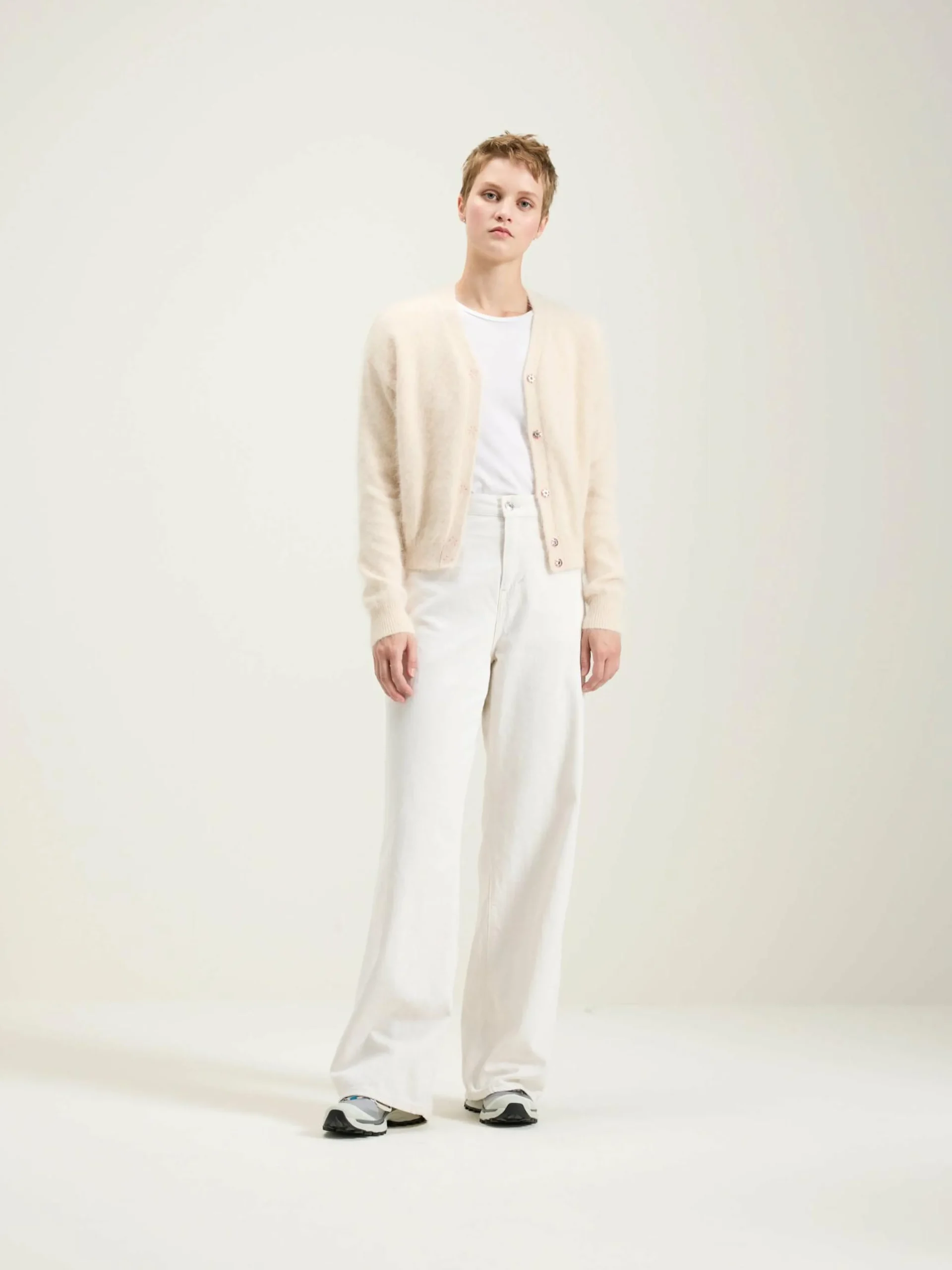 Datam Angora-mix Cardigan
