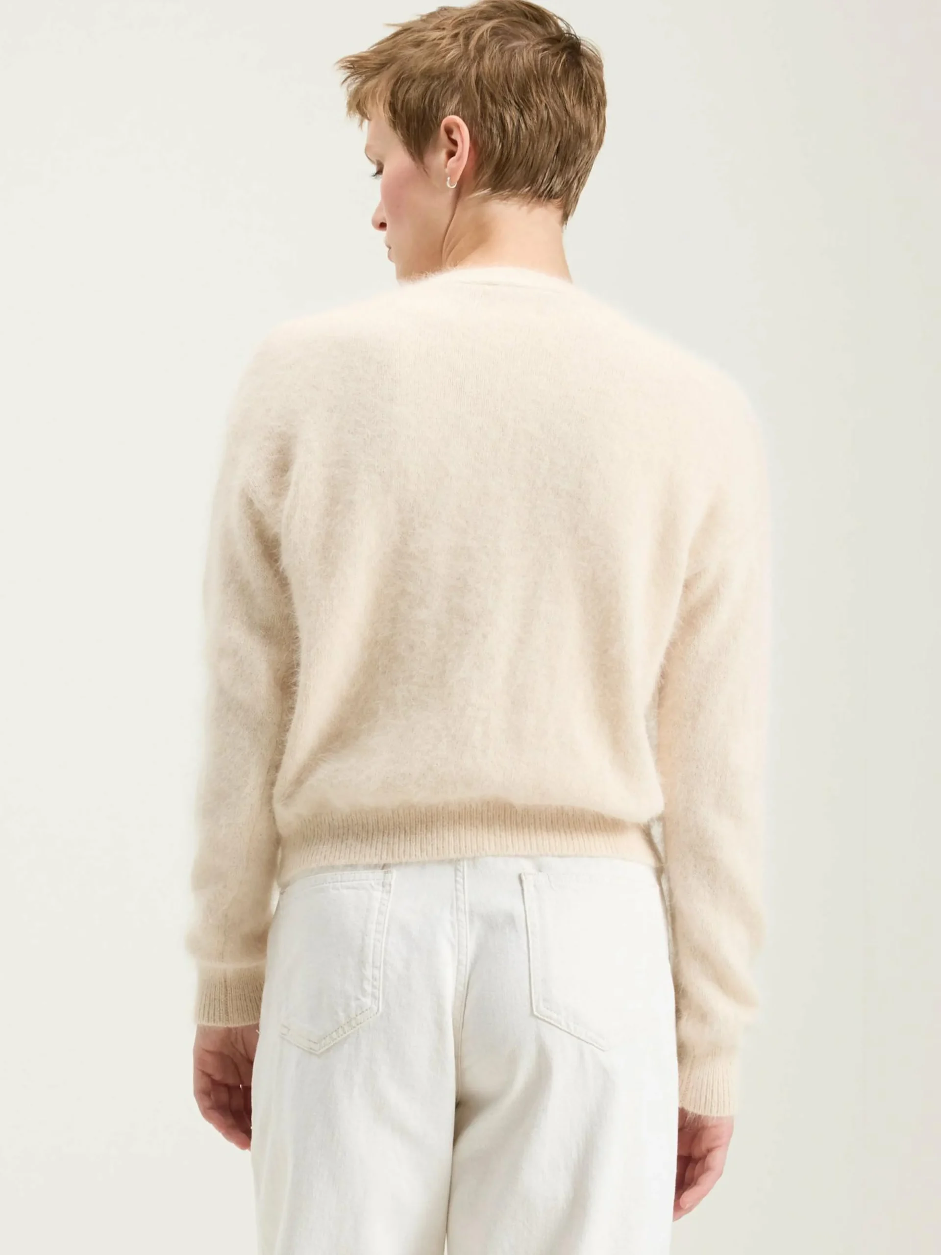 Datam Angora-mix Cardigan