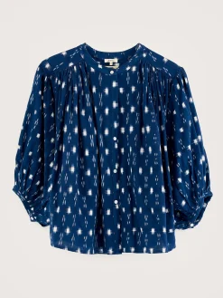 Ink Cropped Blouse