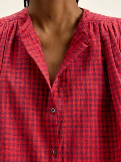 Ink Cropped Blouse