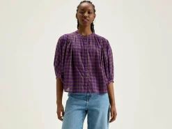 Ink Cropped Blouse