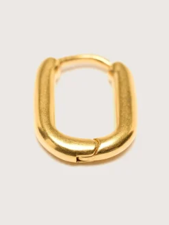 TEN Oblong Gold Oorbellen
